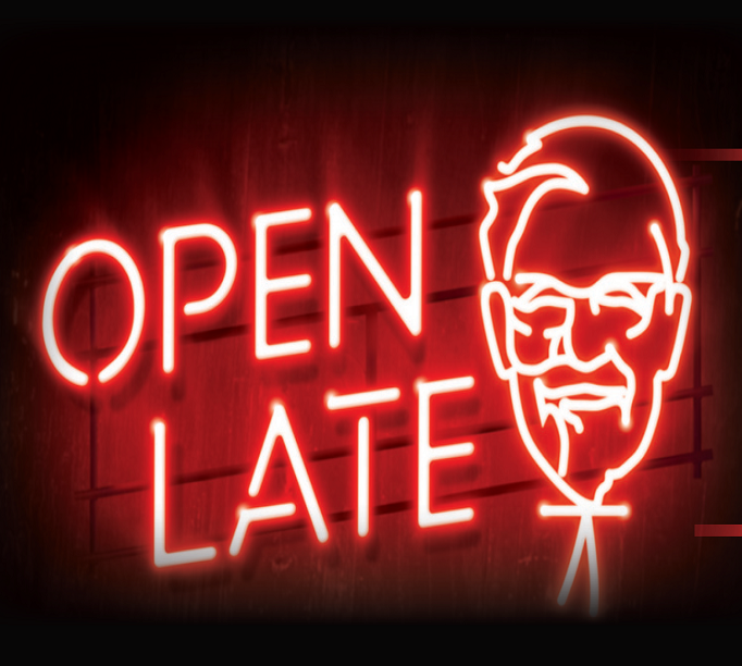 KFC open late 682